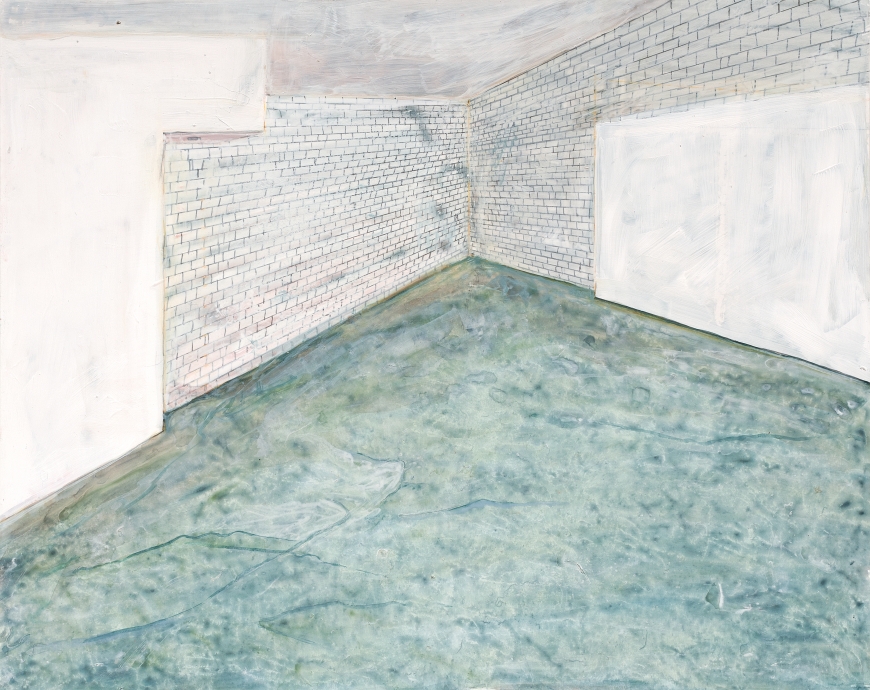 Sarah McEneaney Locks Gallery Painting Empty Studio