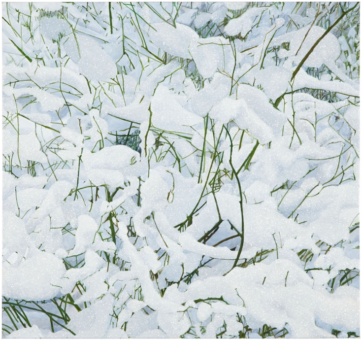 Kate Bright snow painting Locks Gallery