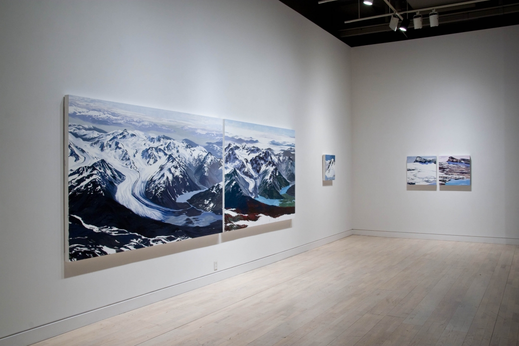 Diane Burko Locks Gallery Politics of Snow